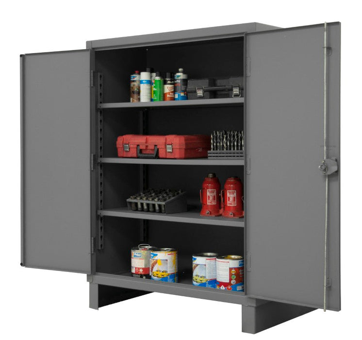 HDC-244866-3S95 Cabinet, 3 Shelves, Gray