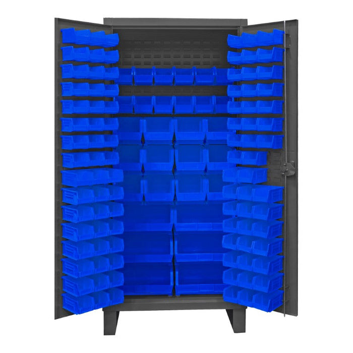 HDC36-126-5295 Cabinet, 126 Blue Bins