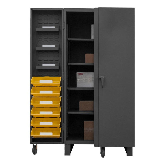 HDC36-DC12TB4S95 Cabinet, 4 Shelves, 6 Door Shelves