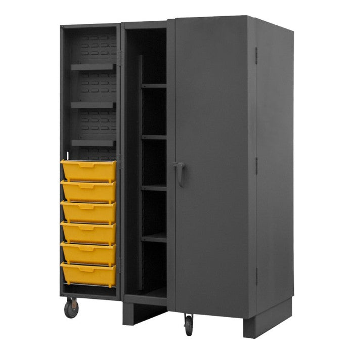 HDC36-DC12TB4S95 Cabinet, 4 Shelves, 6 Door Shelves