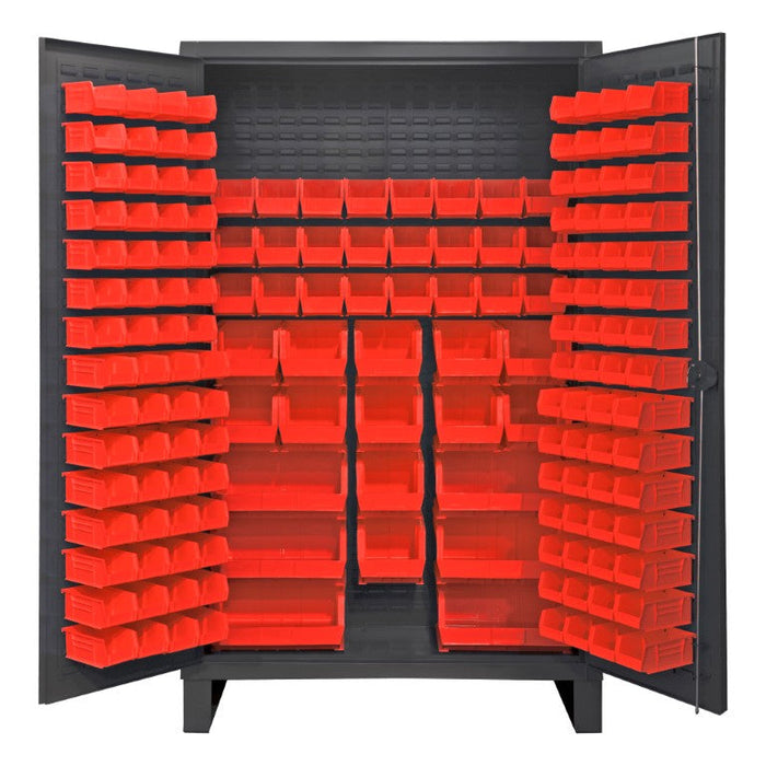 HDC48-162-1795 Cabinet, 162 Red Bins