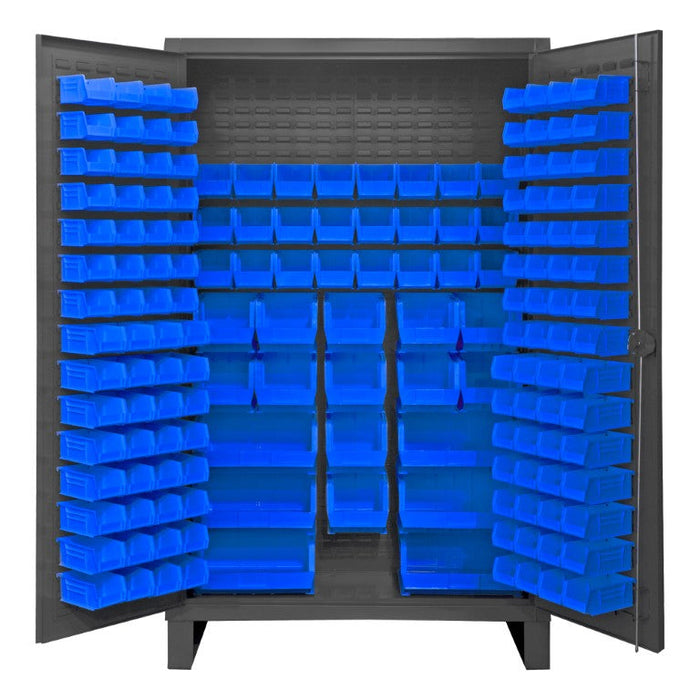 HDC48-162-5295 Cabinet, 162 Blue Bins