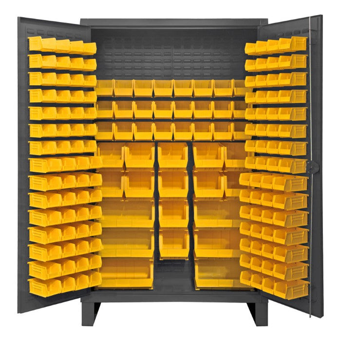 HDC48-162-95 Cabinet, 162 Yellow Bins