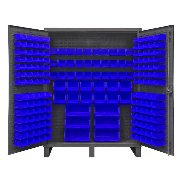 HDC60-198-5295 Cabinet, 198 Blue Bins