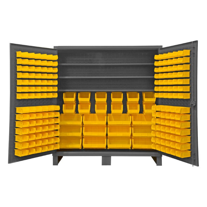 HDC72-192-3S95 Cabinet, 3 Shelves, 192 Yellow Bins