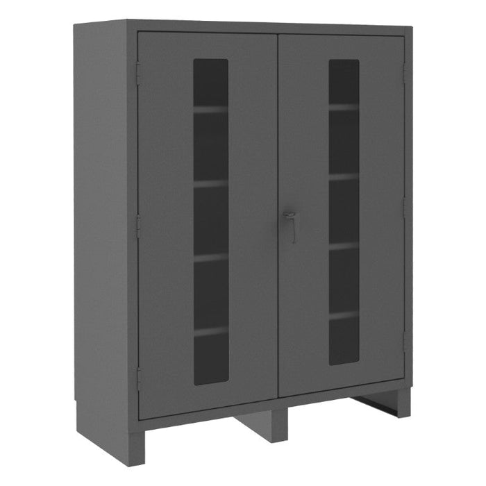 HDCC246078-4S95 Cabinet, Clearview Doors, 4 Shelves