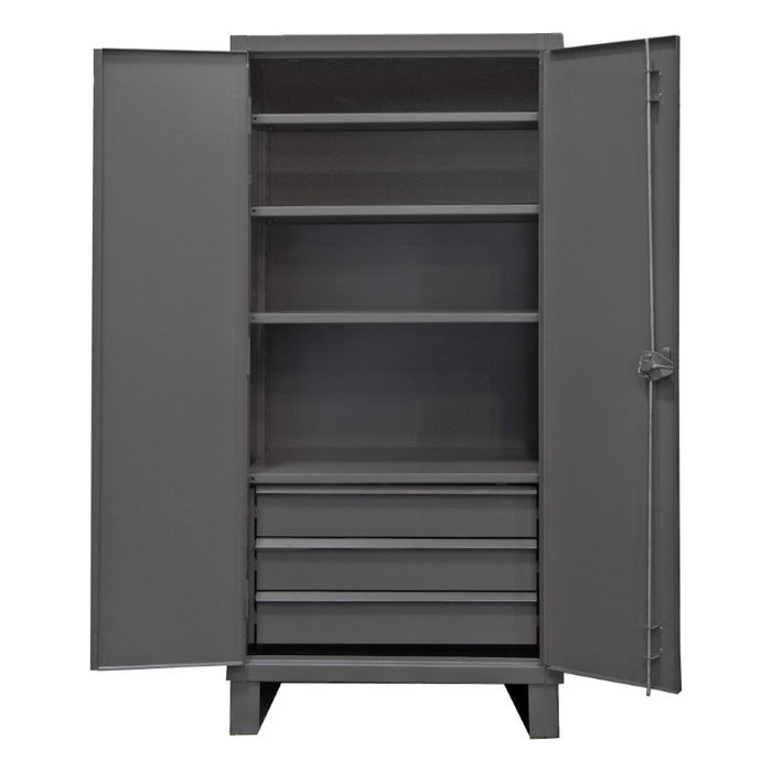 HDCD243678-3B95 Cabinet, 4 Shelves, 3 Drawers
