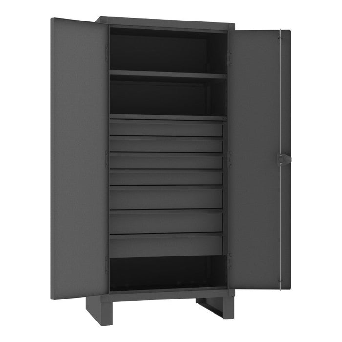 HDCD243678-7B95 Cabinet, 2 Shelves, 7 Drawers