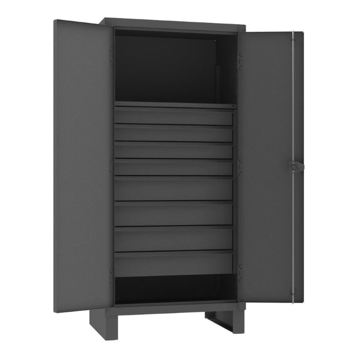 HDCD243678-8M95 Cabinet, 1 Shelf, 8 Drawers