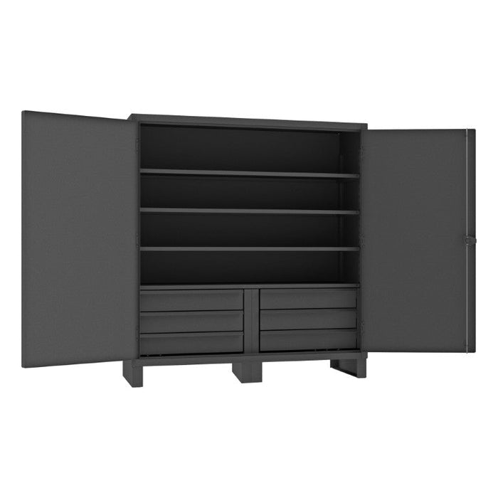 HDCD247278-6B95 Cabinet, 4 Shelves, 6 Drawers