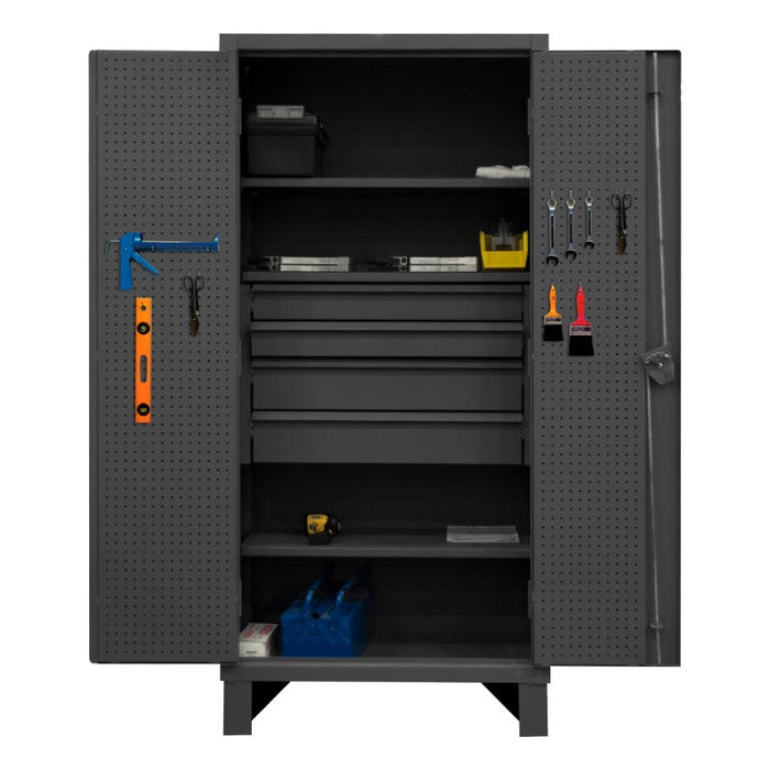 HDCDB243678-4M95 Cabinet, 3 Shelves, 4 Drawers