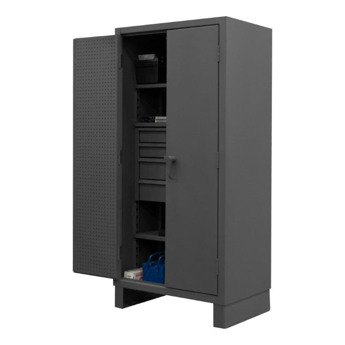 HDCDB243678-4M95 Cabinet, 3 Shelves, 4 Drawers
