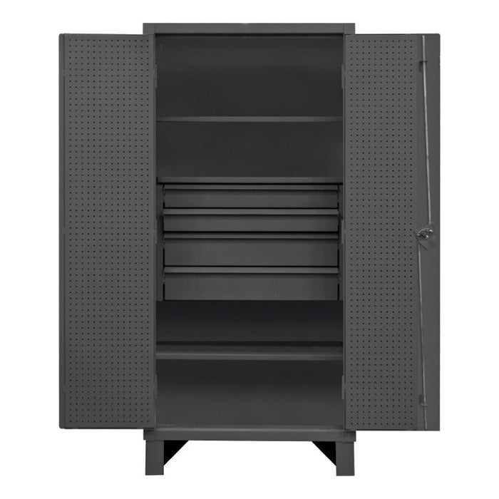 HDCDB243678-4M95 Cabinet, 3 Shelves, 4 Drawers