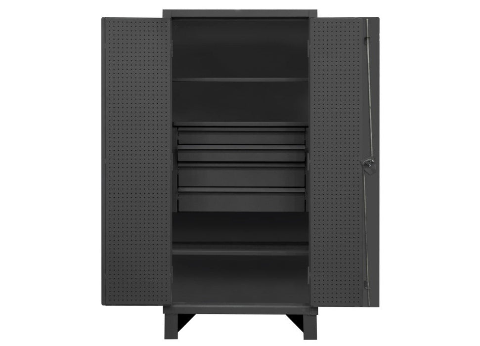 HDCDB243678-4M95 Cabinet, 3 Shelves, 4 Drawers