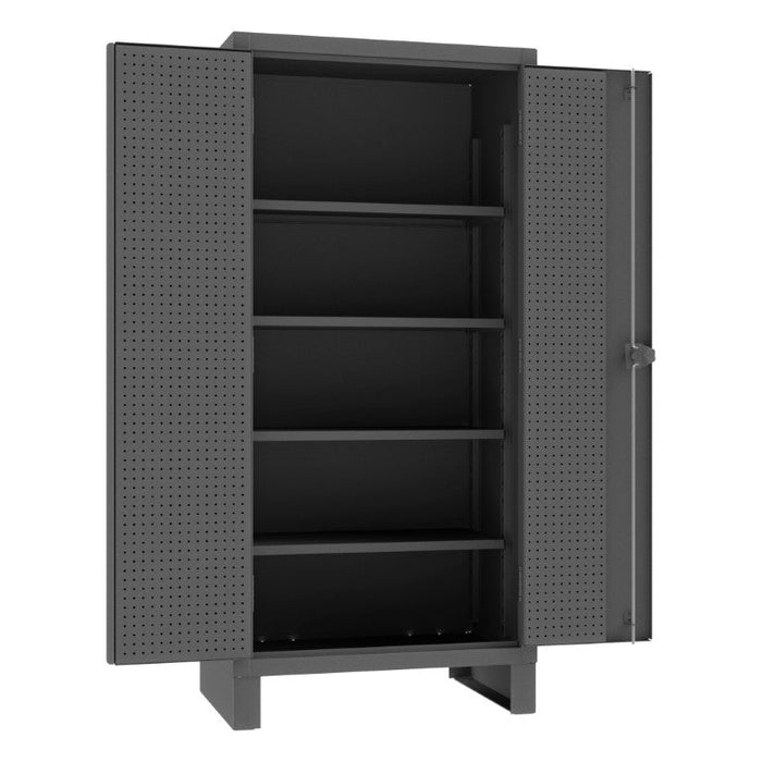 HDCP243678-PB32-4S95 Pegboard Cabinet, 4 Shelves