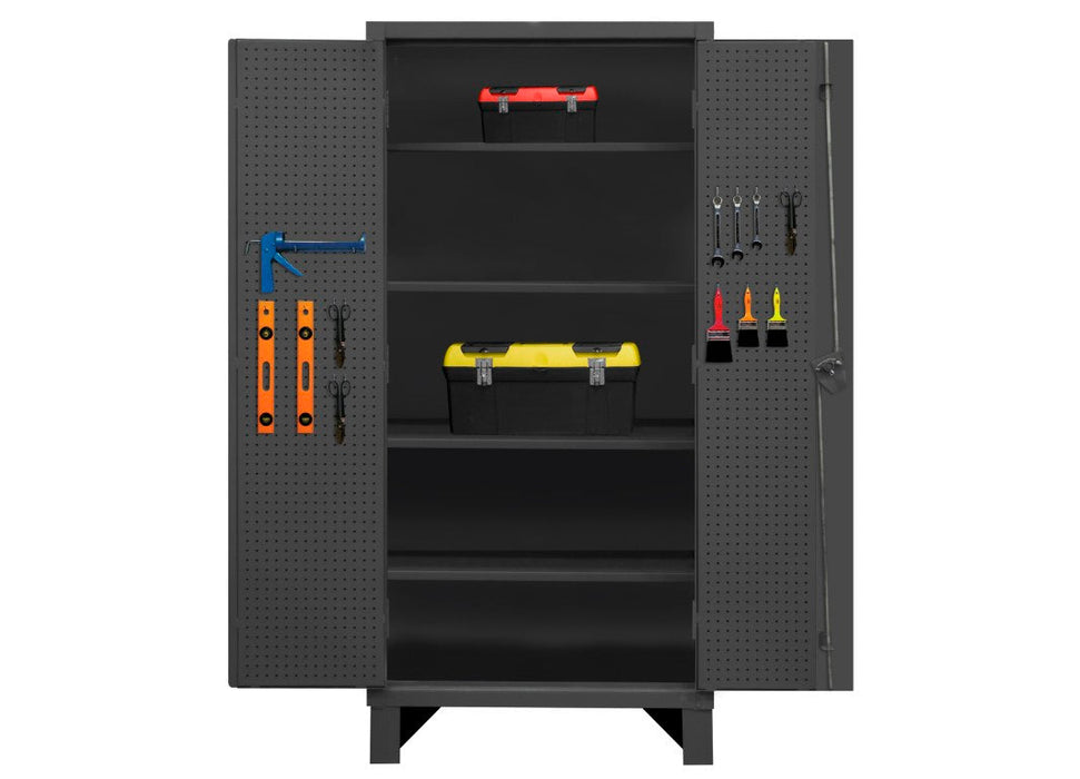 HDCP244878-PB32-4S95 Pegboard Cabinet, 4 Shelves