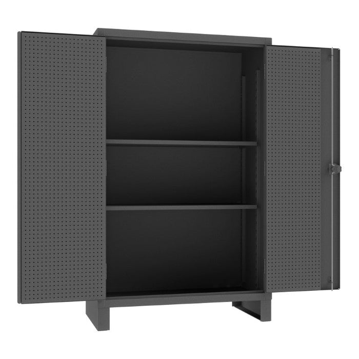 HDCP304878-2S95 Pegboard Cabinet, 2 Shelves