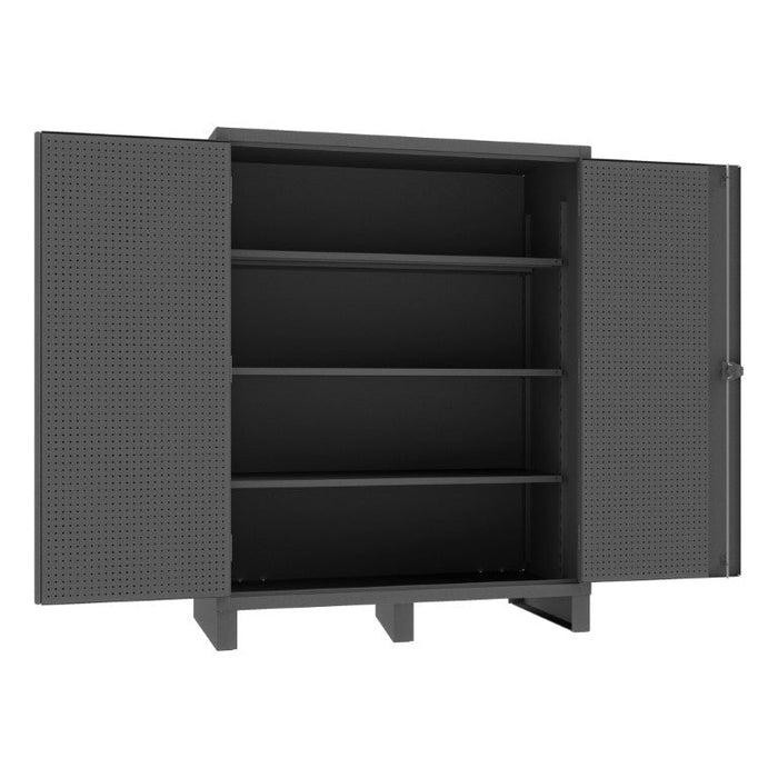 HDCP306078-3S95 Pegboard Cabinet, 3 Shelves
