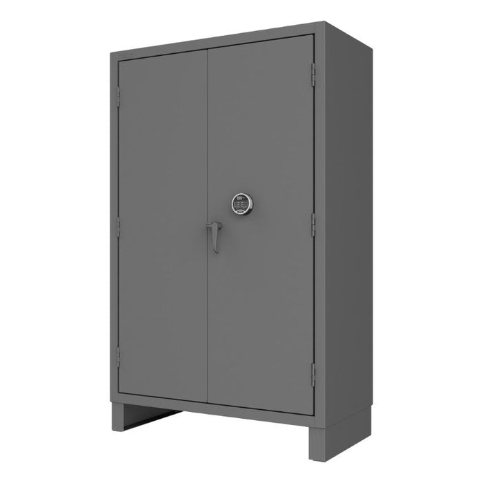 HDCPL-244878-4S-95 Access Control Cabinet, 4 Shelves, Gray