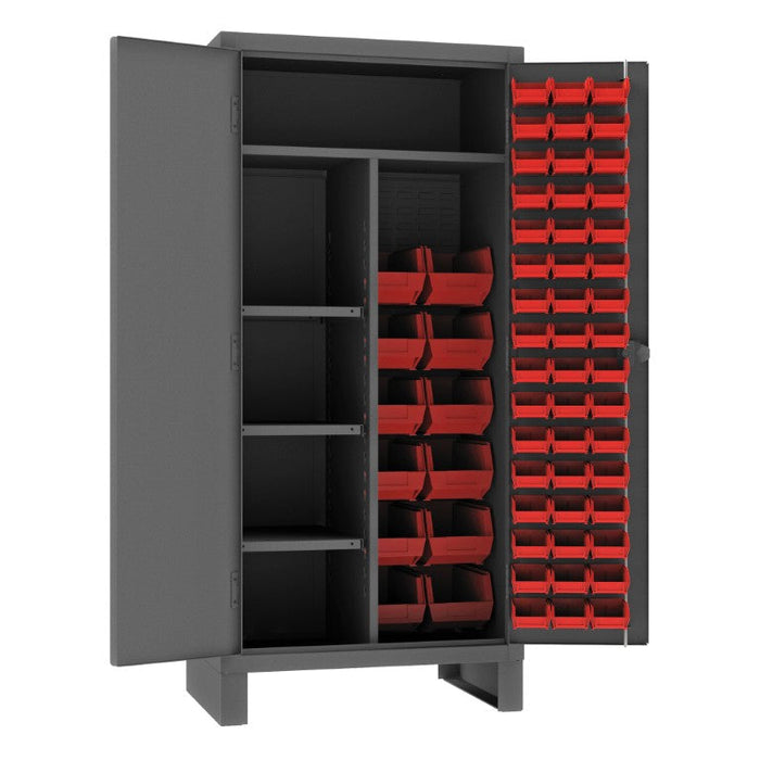 HDJC243678-60-4S1795 Maintenance Cabinet, 4 Shelves, 60 Bins