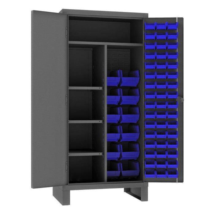 HDJC243678-60-4S5295 Maintenance Cabinet, 4 Shelves, 60  Bins