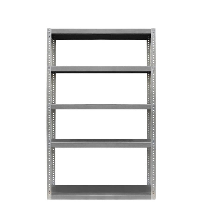 HDS-184872-95 Heavy Duty Shelving, 5 Shelves, Gray