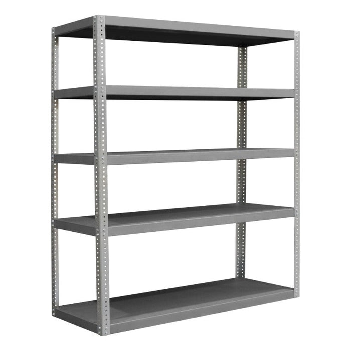HDS-246072-95 Heavy Duty Shelving, 5 Shelves, Gray
