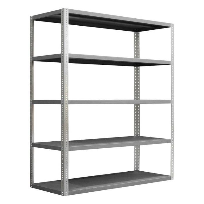 HDS-246096-95 Heavy Duty Shelving, 5 Shelves, Gray