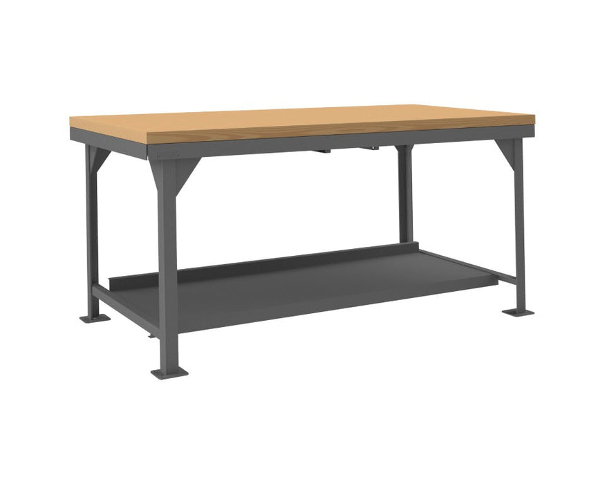 HDWB-MT-3672-95 Workbench, Maple Top, 72 x 36