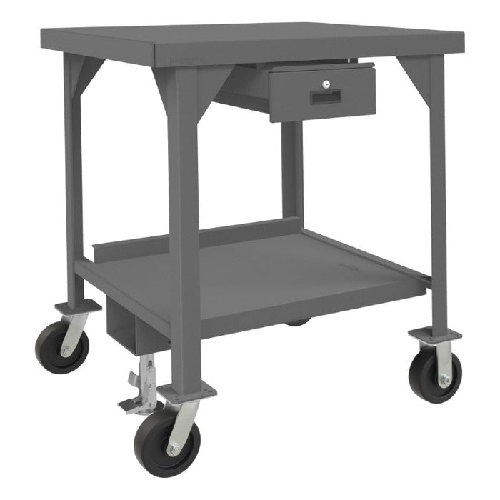 HDWBMFL-3036-6PH-177-95 Mobile Workbench, 1 Drawer, 36 x 30