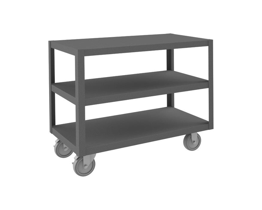 HMT-1836-3-95 High Deck Mobile Table, 3 Shelves