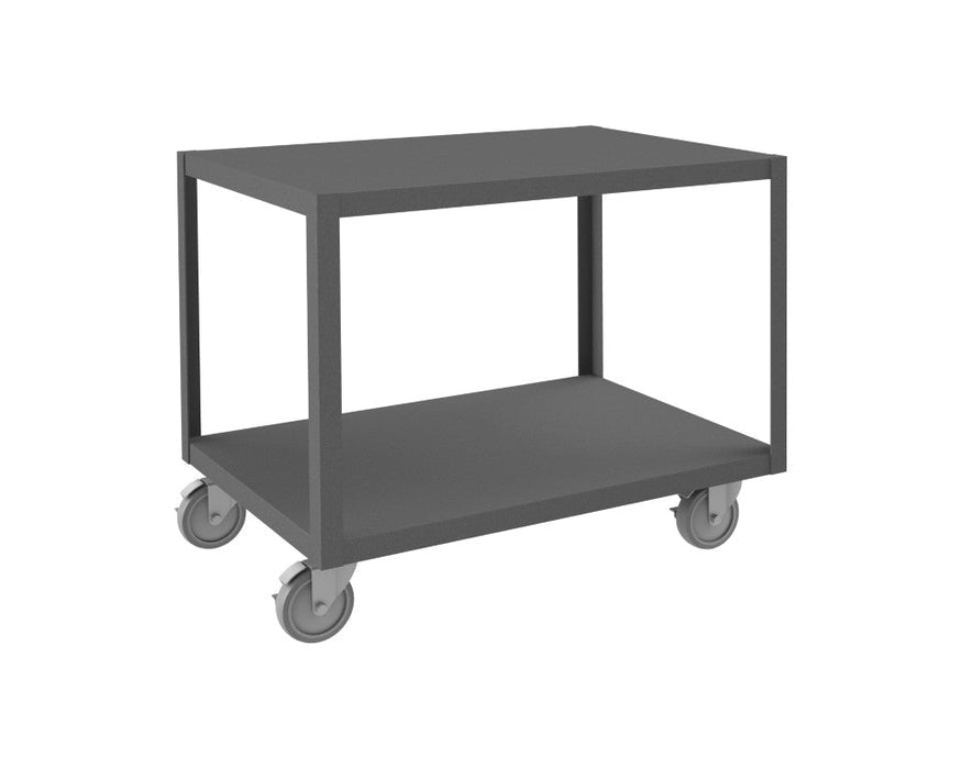 HMT-2436-2-4SWB-95 High Deck Mobile Table, 2 Shelves