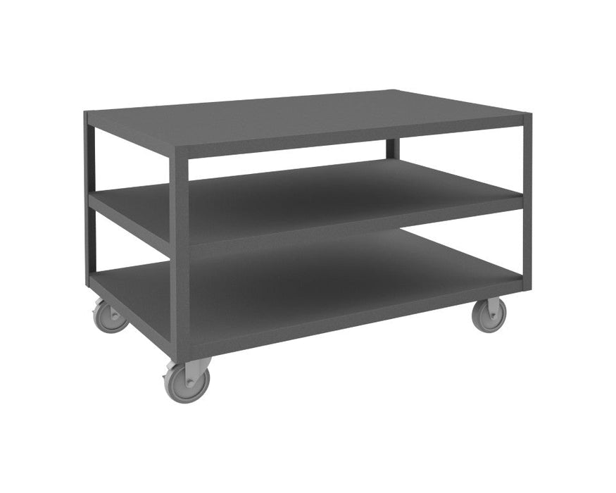 HMT-3048-3-95 High Deck Mobile Table, 3 Shelves