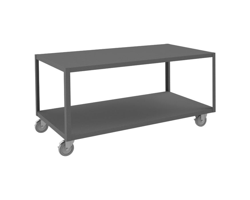HMT-3060-2-4SWB-95 High Deck Mobile Table, 2 Shelves