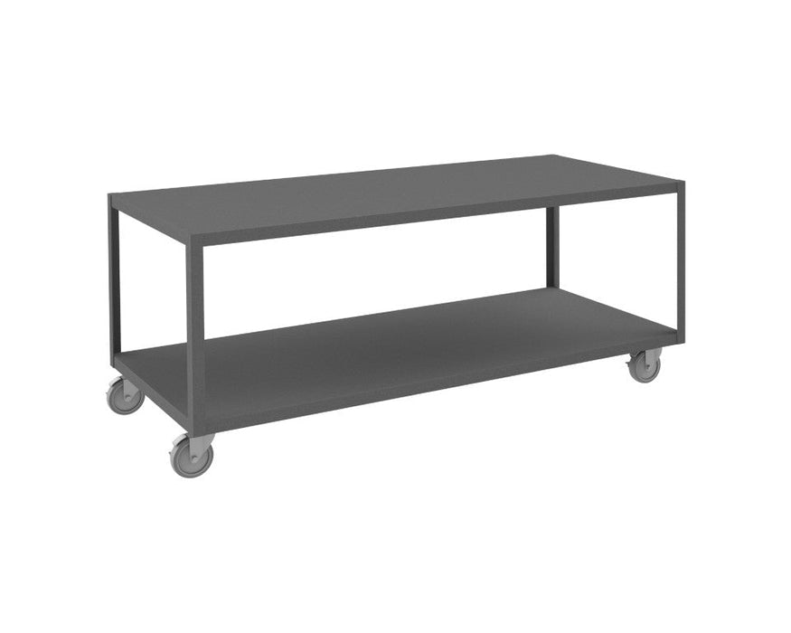 HMT-3072-2-4SWB-95 High Deck Mobile Table, 2 Shelves