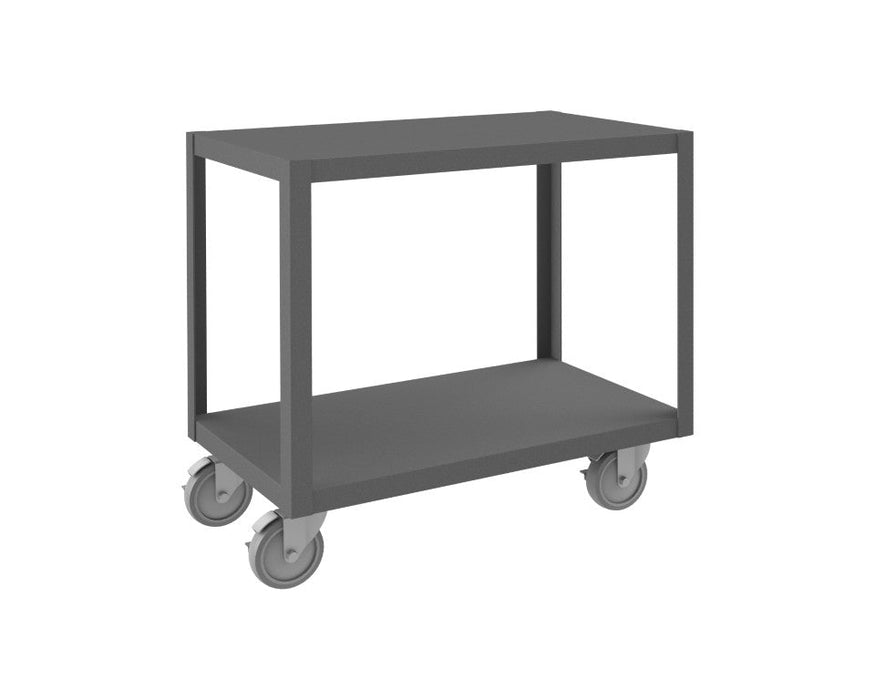 HMT12G18325PU295 High Deck Mobile Table, 2 Shelves