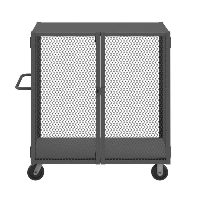 HTL-2448-DD-95 Cage Truck, Low Deck And Pad Lock
