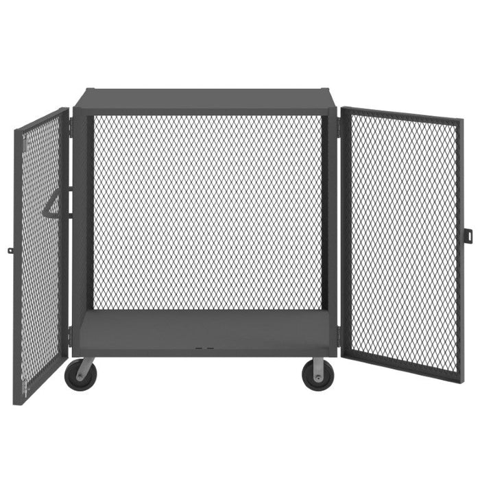 HTL-2448-DD-95 Cage Truck, Low Deck And Pad Lock