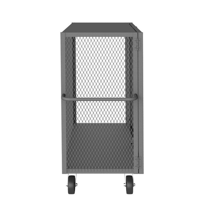 HTL-2448-DD-95 Cage Truck, Low Deck And Pad Lock