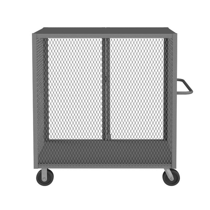 HTL-2448-DD-95 Cage Truck, Low Deck And Pad Lock