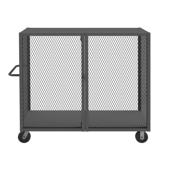 HTL-2460-DD-95 Cage Truck, Low Deck And Pad Lock