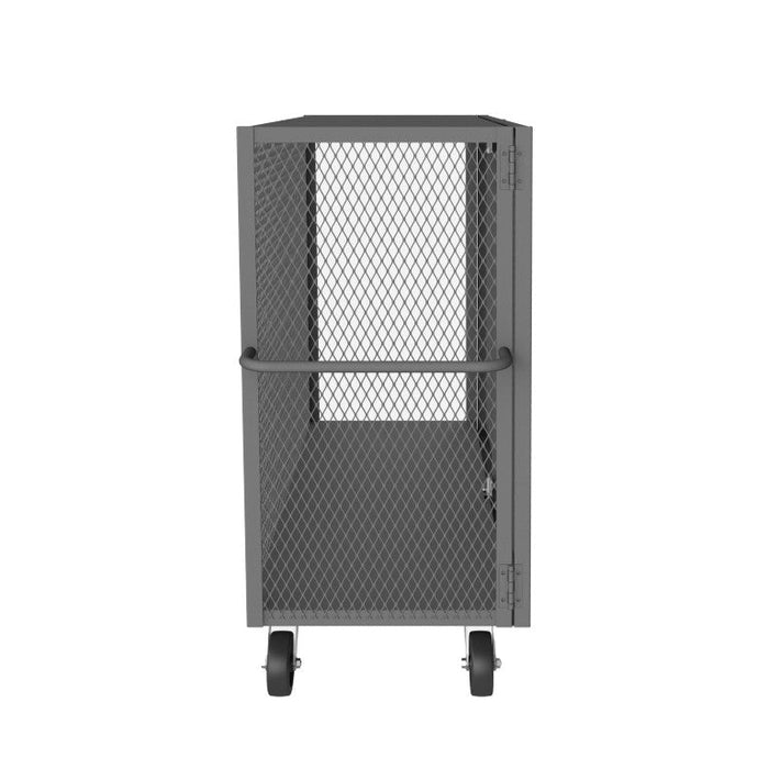 HTL-2460-DD-95 Cage Truck, Low Deck And Pad Lock