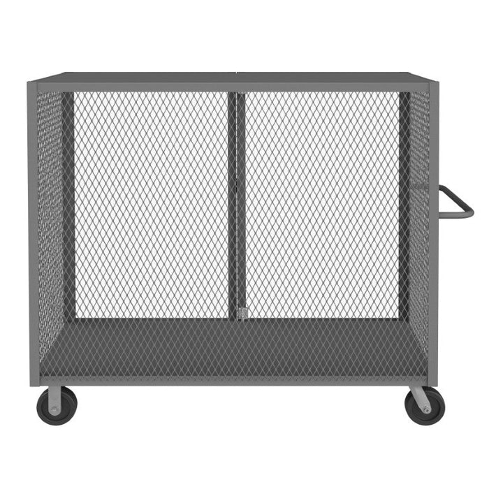 HTL-2460-DD-95 Cage Truck, Low Deck And Pad Lock