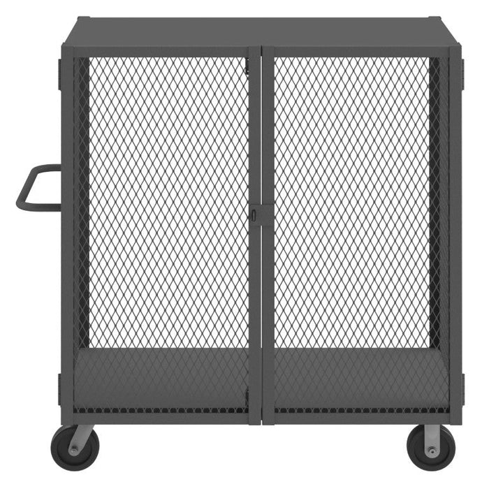 HTL-3048-DD-95 Cage Truck, Low Deck And Pad Lock
