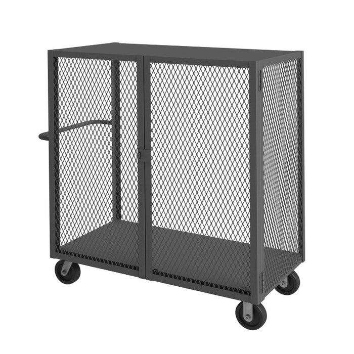 HTL-3048-DD-95 Cage Truck, Low Deck And Pad Lock