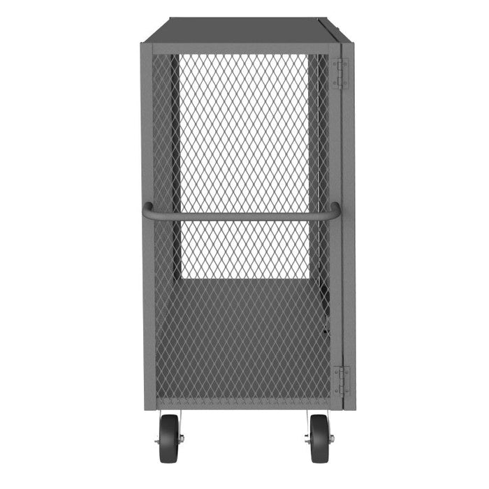 HTL-3048-DD-95 Cage Truck, Low Deck And Pad Lock