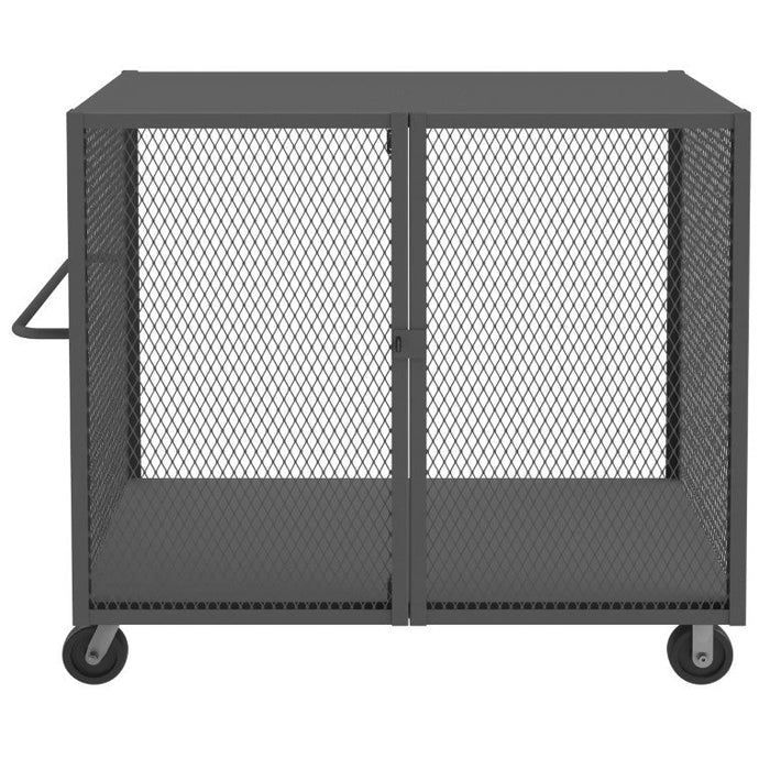 HTL-3660-DD-95 Cage Truck, Low Deck And Pad Lock