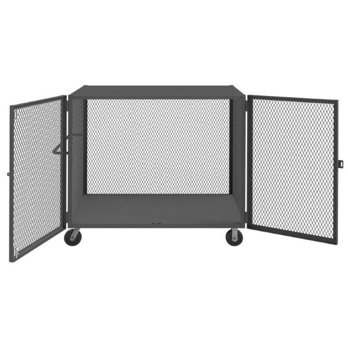 HTL-3660-DD-95 Cage Truck, Low Deck And Pad Lock