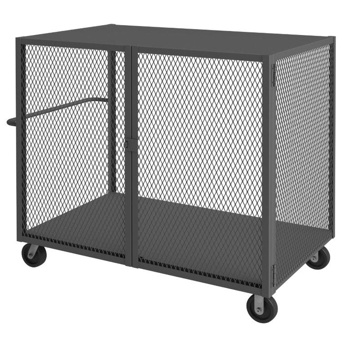 HTL-3660-DD-95 Cage Truck, Low Deck And Pad Lock
