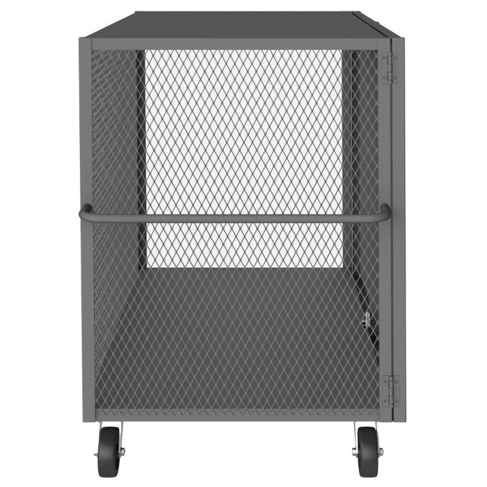 HTL-3660-DD-95 Cage Truck, Low Deck And Pad Lock